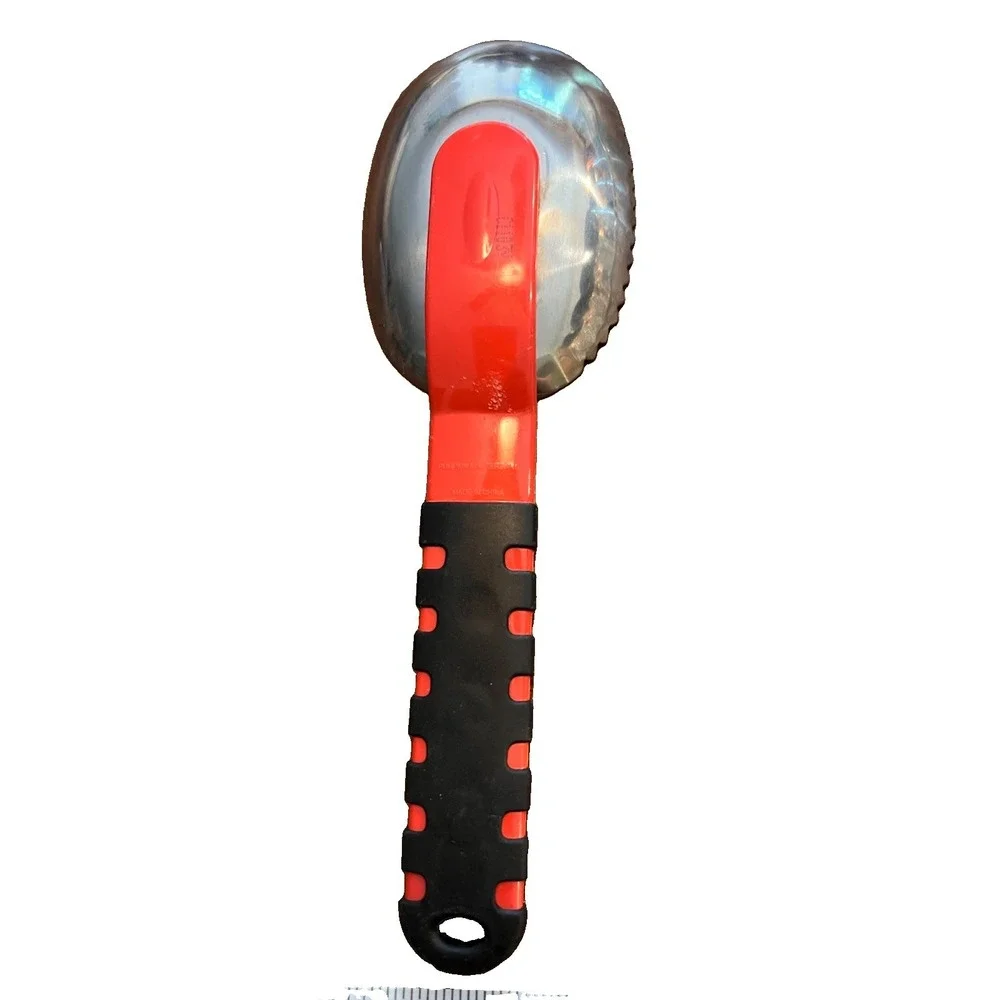 Pumpkin Masters Premium Pumpkin Scoop Stainless Steel Serrated Edge Carving Tool